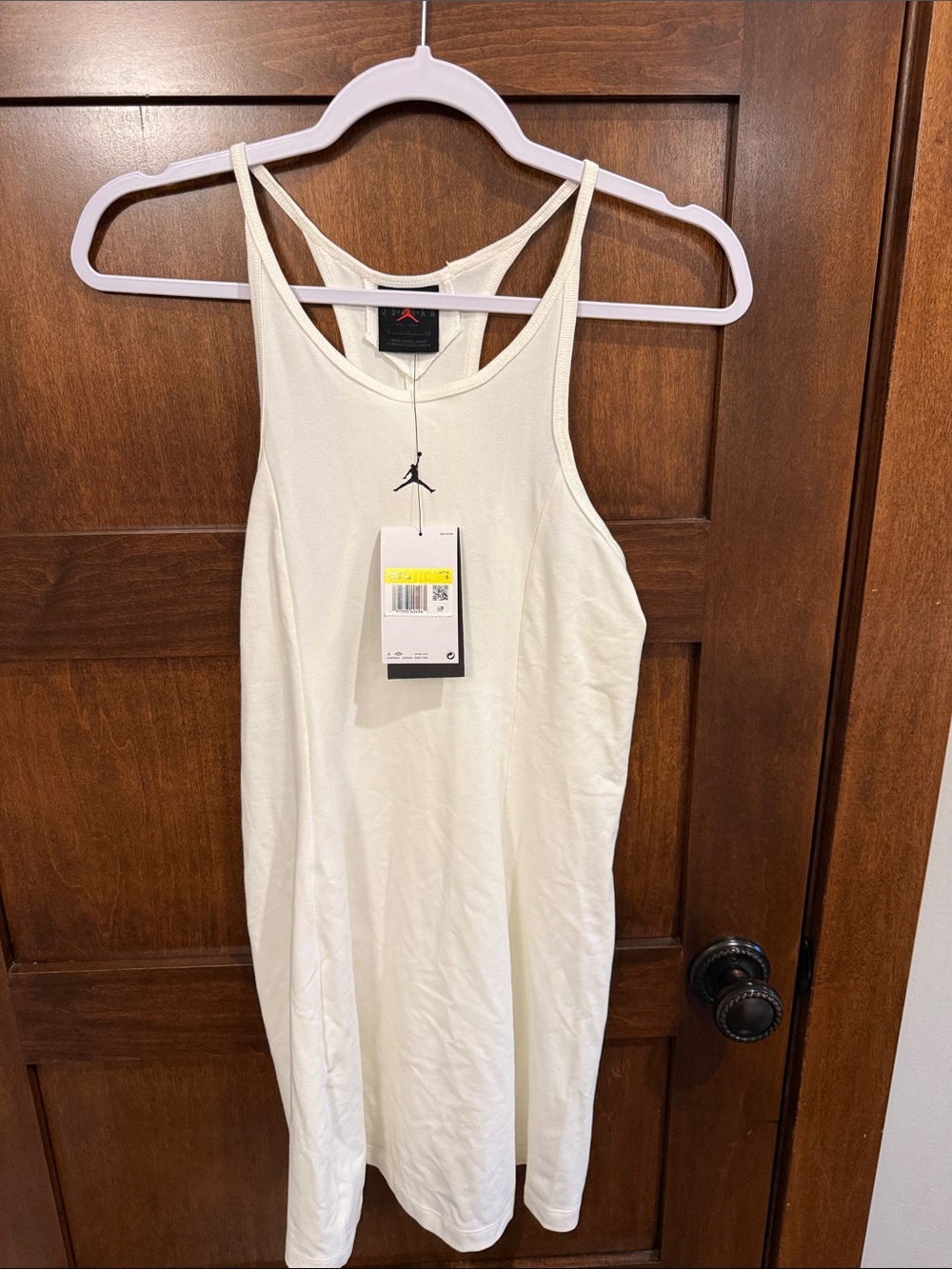 Jordan Women's White Racerback Tank Top